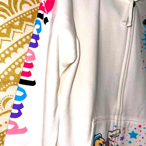 ✨HOST PICK✨ DISNEYLAND PARKS “2013” ZIP-UP JACKET WITH CHARACTERS, KIDS SIZE MED - Picture 8 of 10